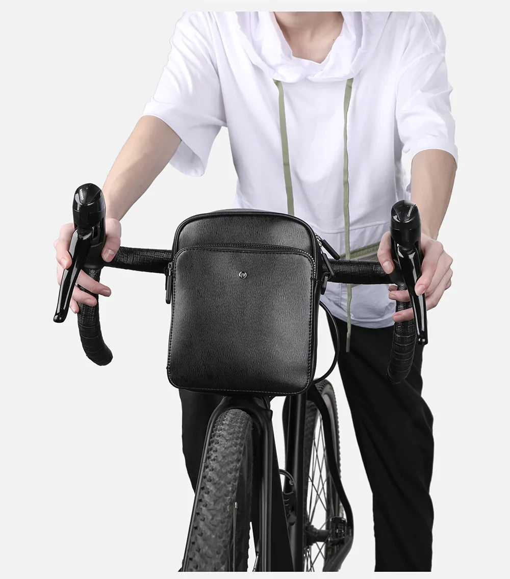 Waterdichte fietstas stuur en draagtas in 1