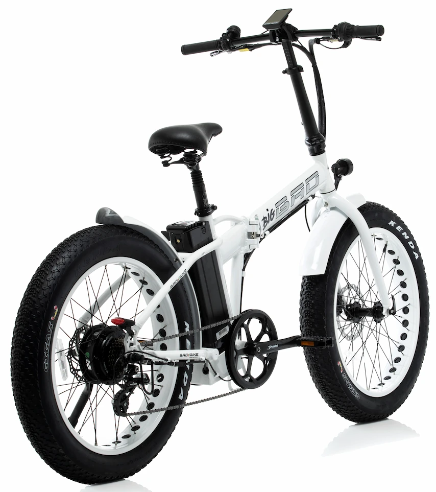 Elektrische Fatbike Plooifiets 24 inch Bad Bike BIG BAD 250W Wit
