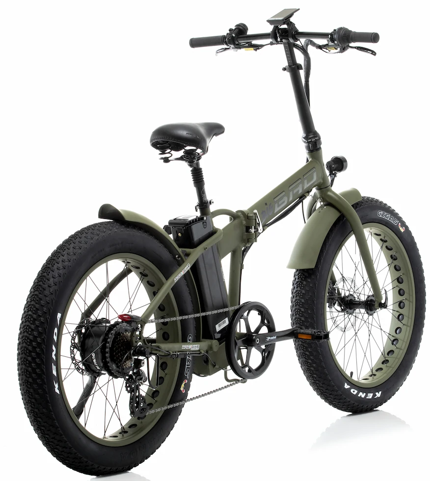 Elektrische Fatbike Vouwfiets 24 inch Bad Bike BIG 250W Groen