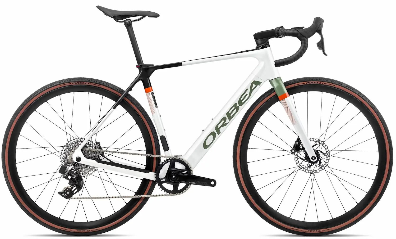 Orbea Gain M31e 1X 2023 Elektrische Carbon Gravel Bike wit XXL 57cm