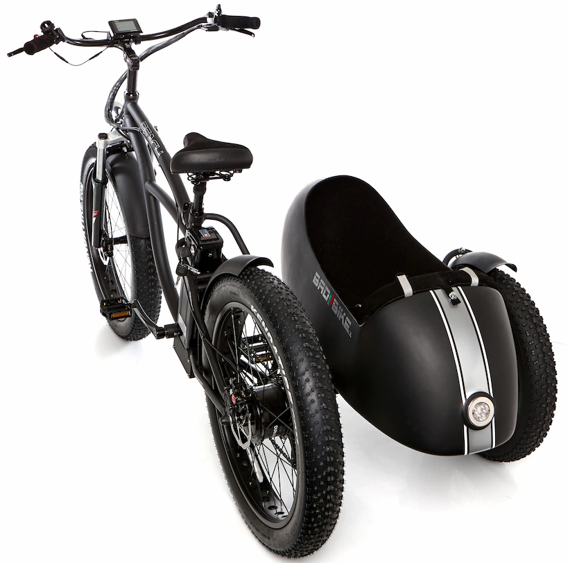 Schema Isaac verkopen Elektrische Fatbike Beachcruiser Bad Bike VINTAGE 250W Zwart|Voordelig