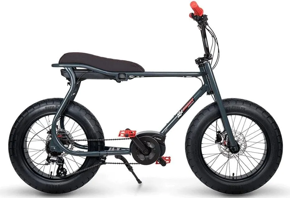 Ruff Cycles Lil'Buddy Elektrische Fatbike Bosch Middenmotor CX Zwart
