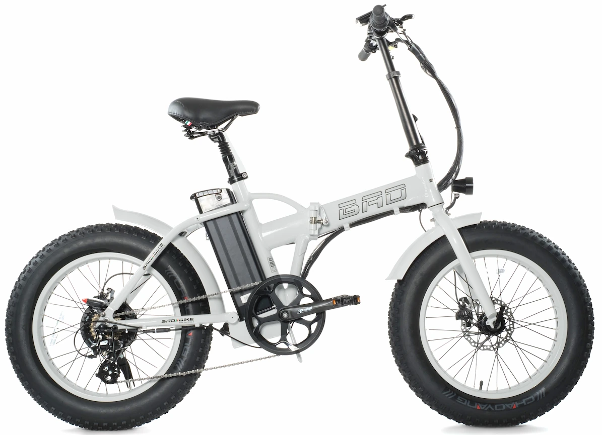 Elektrische Fatbike Plooifiets 20 Inch Bad Bike BAD 250W Wit