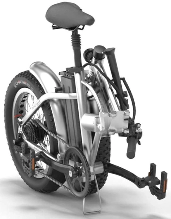 Elektrische Fatbike Plooifiets Speed Pedelec 20 Inch BAD 500W Groen