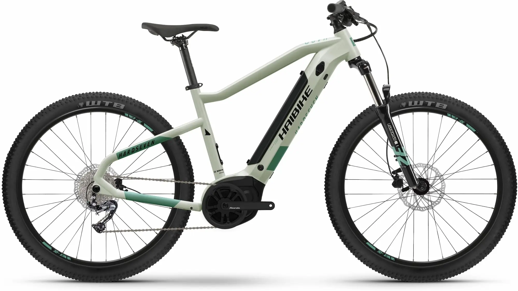 Haibike HardSeven 5 Elektrische Mountainbike heren Bosch 27,5" groen 49cm