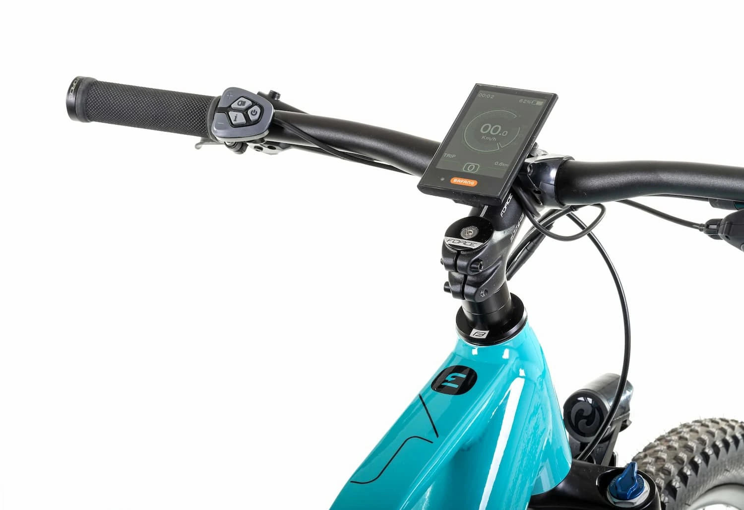 Elektrische Mountainbike Hardtail Econic One Cross-Country Smart M 44cm Turkoois