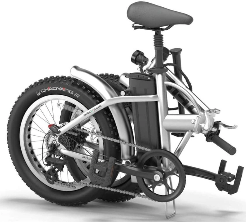 Elektrische Fatbike Plooifiets Speed Pedelec 20 Inch BAD 500W Groen