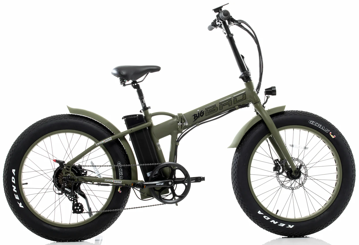 Elektrische Fatbike Plooifiets 24 inch Bad Bike BIG BAD 250W Groen